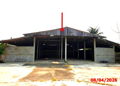 ขายโรงงาน : โกดัง 1538 ตร.วา แม่ทะ ลำปาง 1.6M