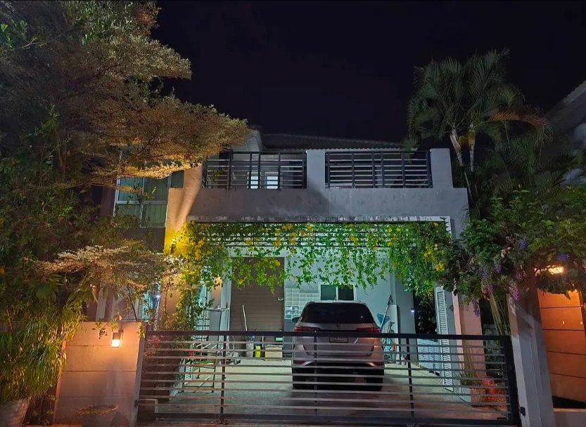 รูป ขายบ้านเดี่ยว ในโครงการแสนสราญ ModChic หางดง-เชียงใหม่ ใกล้พืชสวนโลก (H445) T.0946511456 - รูปที่ 2/12