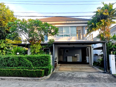 เช่าบ้านเดี่ยว รร.เตรียมอุดมศึกษาน้อมเกล้า  : R3010 ให้เช่าบ้านหลังมุม Perfect Place 2 (ว่างค่ะ) ใกล้โรงเรียนนานาชาติร่วมฤดี RIS