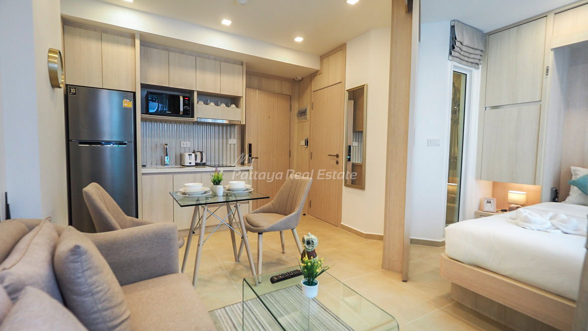 picture 🛏️ 1 Bed - 🛁 1 Bath - 🏙️ Pool View - 🌏 FOREIGN name - 🏢 Harmonia City Garden Pattaya - Ref: HMN08 - 4/9
