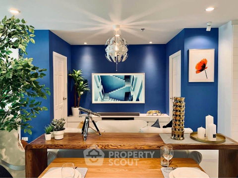 คอนโด 2 ห้องนอน สุขุมวิท ลิฟวิ่ง ทาวน์ ใกล้ MRT เพชรบุรี (300 ม.) (ID 2889238)