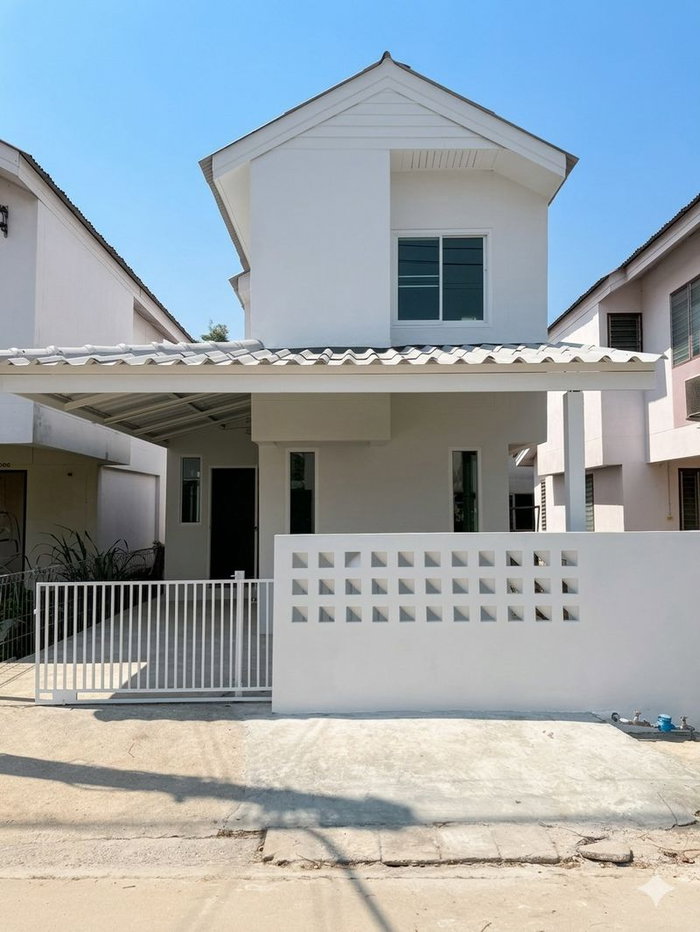 รูป 🏡ขายด่วน! บ้านเอื้ออาทรสันกำแพง สภาพสวย พร้อมเข้าอยู่ 21 ตร.ว. 999,000 บาท 📞063-6649056 - รูปที่ 1/10