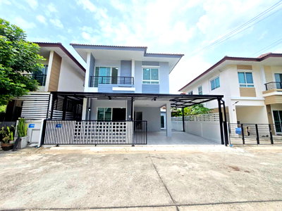บ้านแฝด กรุงเทพมหานคร : ลดราคาพิเศษ..บ้านแฝด ตกแต่งรีโนเวทใหม่ หลังมุม ทำเลดีเยี่ยม หมู่บ้านเต็มสิริ วิลเลจ (Temsiri Villet)  ถ.เชื่อมสัมพันธ์ 11 หนองจอก