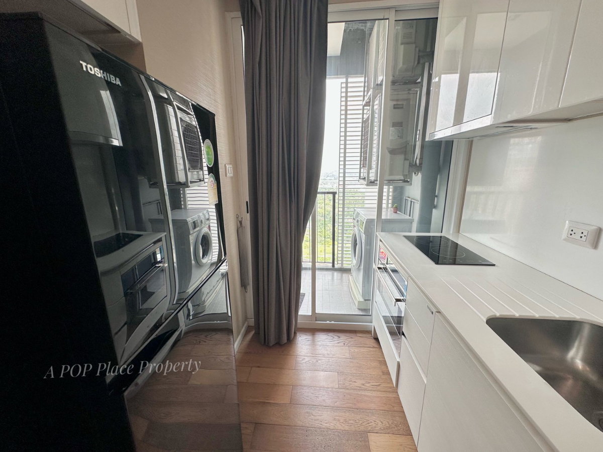 รูป The Saint Residence ห้องสวยให้เช่า 15,000 บาทเท่านั้น แต่งเต็ม วิวสวนจตุจักร Line : @apopplace - รูปที่ 8/9