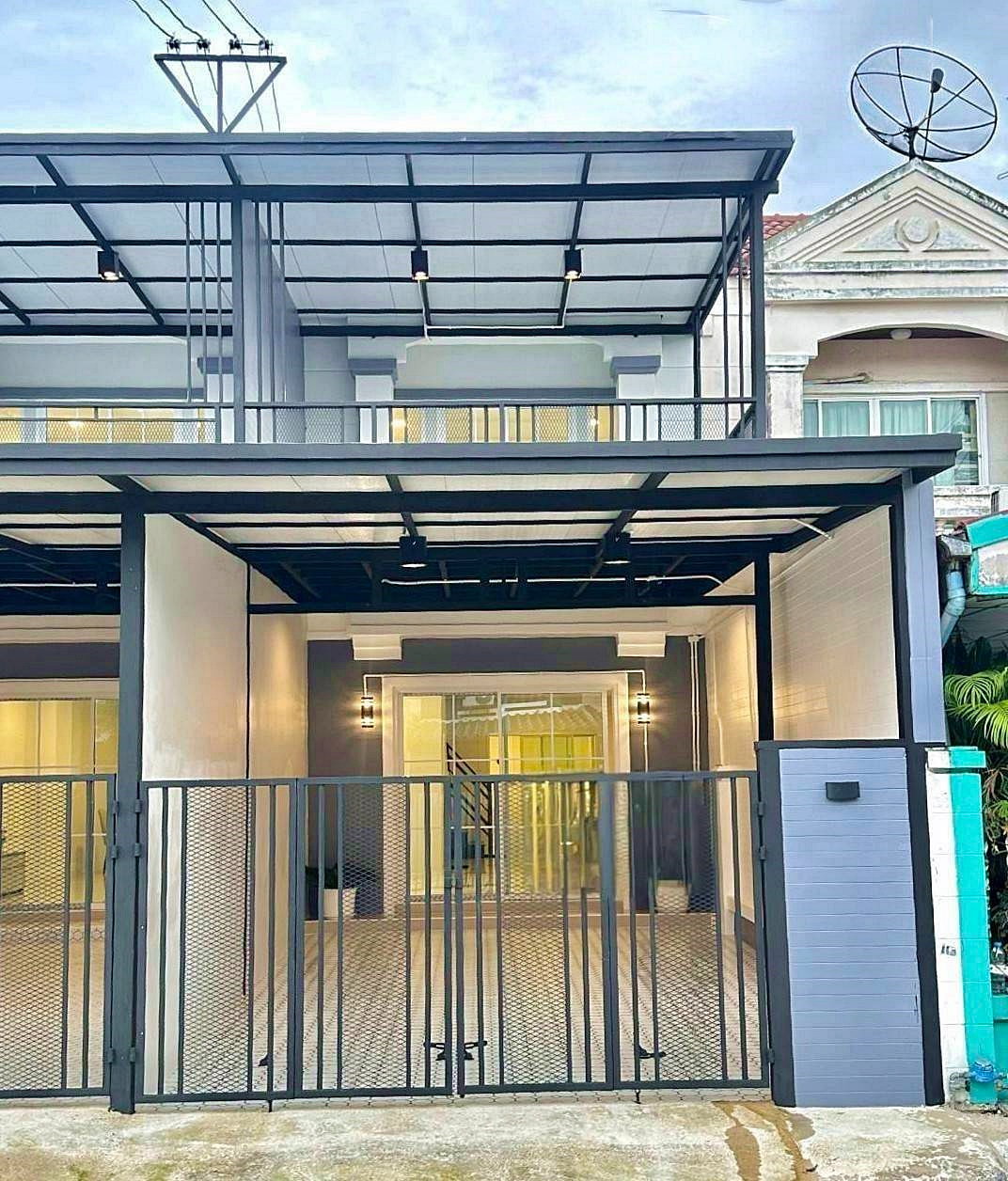 บ้านสวย ใจกลางเมืองนนทบุรี #หมู่บ้านลภาวัล 5 ท่าอิฐ รีโนเวทใหม่ ใกล้ MRT บางรักน้อย ท่าอิฐ