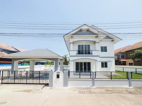 [ขายแล้วค่ะ] บ้านเดี่ยว 2 ชั้น ขนาด 88 ตรว. 3นอน 2น้ำ ม.สารินซิตี้ โซน เฉลียงจันทร์ พร้อมเฟอร์  พร้อมเข้าอยู่ได้ทันที [พระราม2-พันท้ายนรสิงห์]