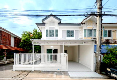 ขายทาวน์โฮม : บ้านสวย  บ้านหลังมุม หมู่บ้าน พฤกษา วิลล์ 19  ต้นซอยวัดส้มเกลี้ยง  พระราม 5   ใกล้โลตัส พลัสมอลล์ บางใหญ่