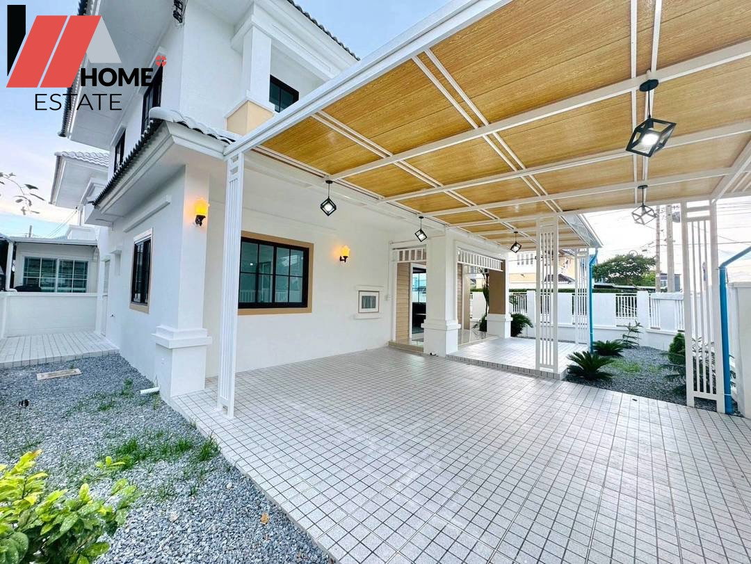รูป หมู่บ้านจิรกานต์ ไทรน้อย บ้านเดี่ยวหลังมุม รีโนเวทใหม่ + แถมเฟอร์ฯ ยกชุด - รูปที่ 8/21