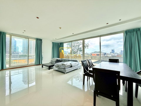 The Empire Place - Enormous 3 Bed Luxury Penthouse in Sathorn CBD Area - BR9031CD