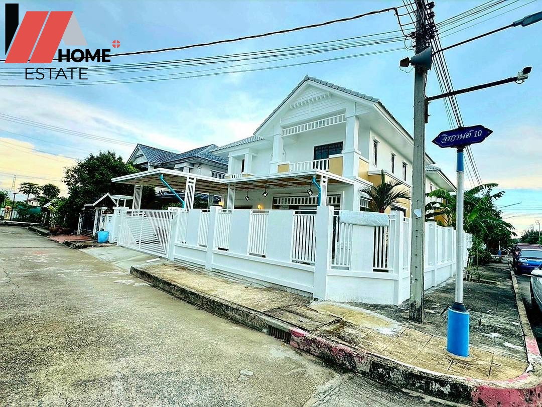 รูป หมู่บ้านจิรกานต์ ไทรน้อย บ้านเดี่ยวหลังมุม รีโนเวทใหม่ + แถมเฟอร์ฯ ยกชุด - รูปที่ 4/21
