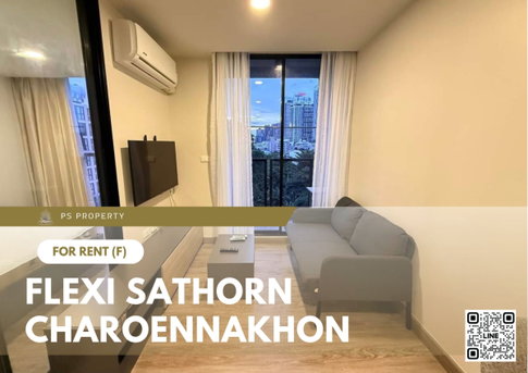 ให้เช่า 📍 Flexi Sathon - Charoennakhon 📍 เฟอร์นิเจอร์ และ เครื่องใช้ไฟฟ้าครบ ใกล้ BTS กรุงธนฯ