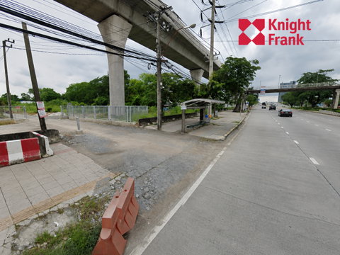 ขายที่ดินติดถนนรามคำแหง ใกล้ MRT สถานีร่มเกล้า