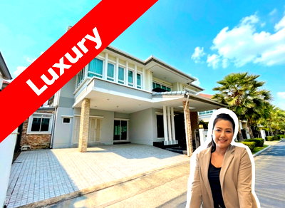 บ้านเดี่ยวให้เช่า : 🏙️ ให้เช่าบ้าน - สไตล์โมเดิร์น สวยหรู ทำเลดี บ้านสวยมากตกแต่งครบพร้อมอยู่เดินทางสะดวก REF. 015HSK