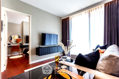ขายคอนโด : คอนโด 1 ห้องนอน ชั้นสูง 48 ตร.ม. ขาย โครงการ Khun By Yoo ใกล้ BTS ทองหล่อ (ID 923585)