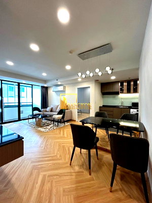 คอนโดให้เช่า : Las Colinas | Modernized 2 Bedroom Condo For Rent in Asoke - BR60906CD