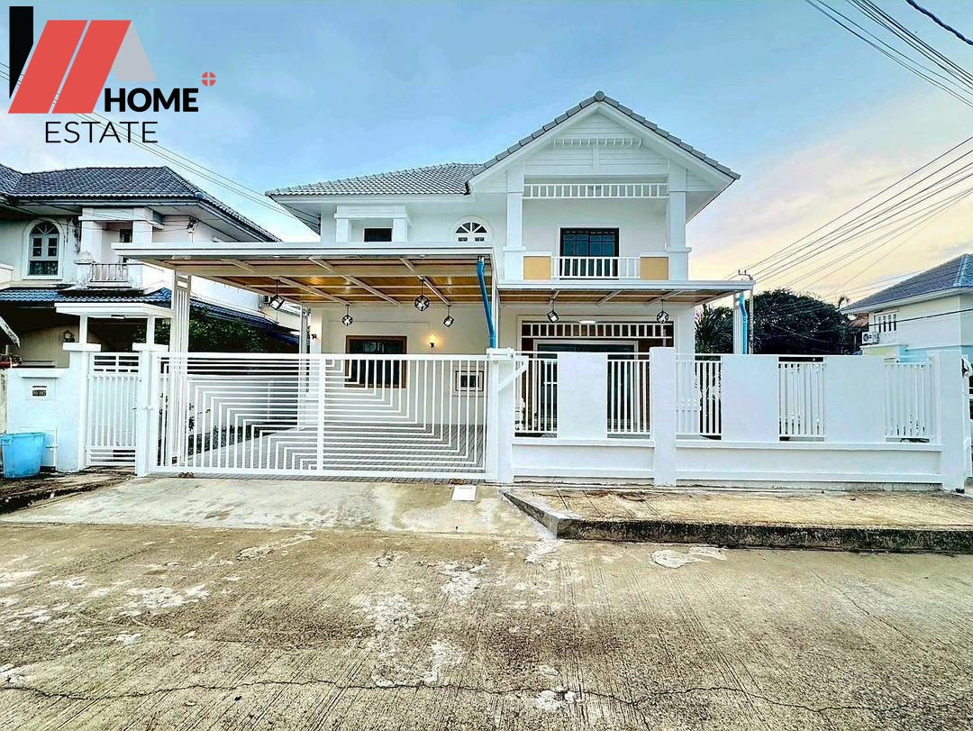 รูป หมู่บ้านจิรกานต์ ไทรน้อย บ้านเดี่ยวหลังมุม รีโนเวทใหม่ + แถมเฟอร์ฯ ยกชุด - รูปที่ 2/21