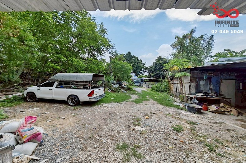 รูป ขายที่ดินเปล่า 558 ตร.ว. ติดถนนพหลโยธิน 48 (ซอยสายหยุด) บางเขน ใกล้ BTS  - รูปที่ 7/8