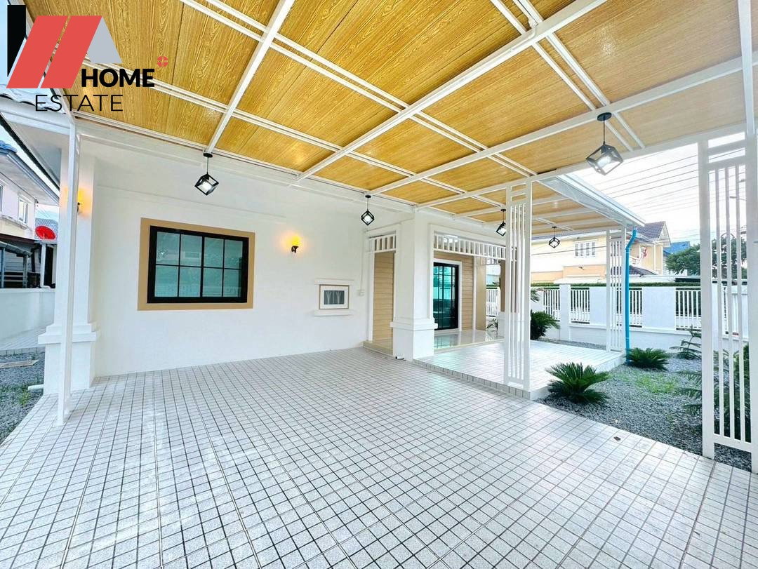 รูป หมู่บ้านจิรกานต์ ไทรน้อย บ้านเดี่ยวหลังมุม รีโนเวทใหม่ + แถมเฟอร์ฯ ยกชุด - รูปที่ 9/21