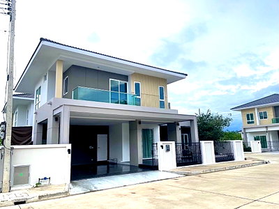 บ้านเดี่ยวให้เช่า : ให้เช่า บ้านในโครงการ บีลีฟ – สันกำแพง บ้านใหม่ ใกล้สวน โครงการคุณภาพ (ID:617HR)