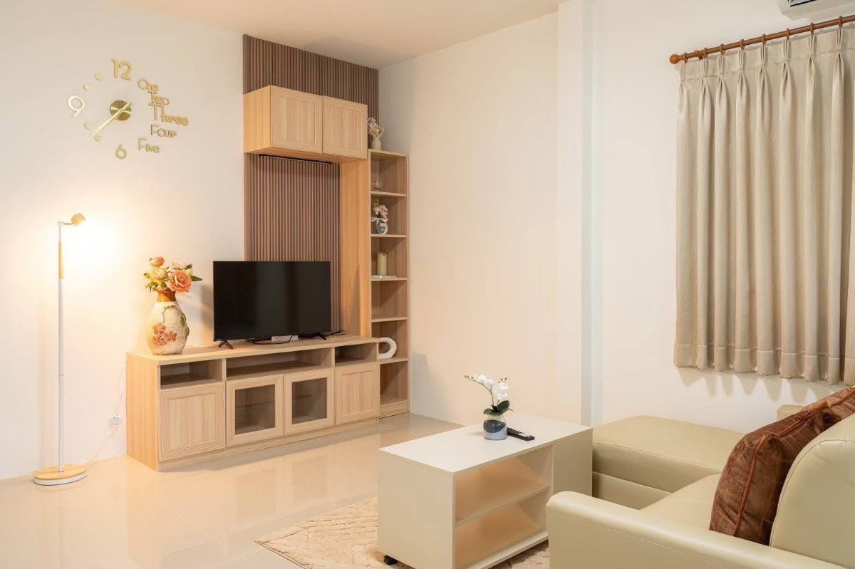 รูป บ้านเช่า โซนบ่อสร้าง สันกำแพง ต.ต้นเปา สไตล์มินิมอล เนื้อที่ 50 ตารางวา - 2 ห้องนอน - รูปที่ 8/18