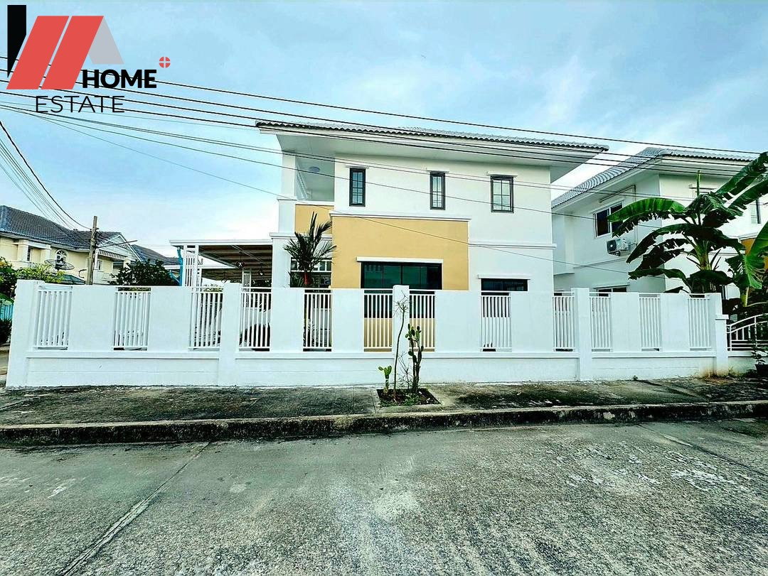 รูป หมู่บ้านจิรกานต์ ไทรน้อย บ้านเดี่ยวหลังมุม รีโนเวทใหม่ + แถมเฟอร์ฯ ยกชุด - รูปที่ 3/21