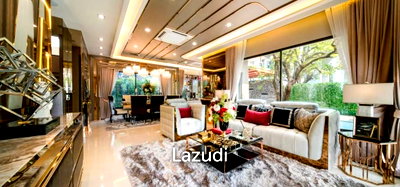 เช่าบ้านเดี่ยว นิคมอัญธานี (เจมโมโปลิส) : 4 Bedroom 5 bathroom single house 306 sqm. at The Grand Lux Bangna - Suanluang