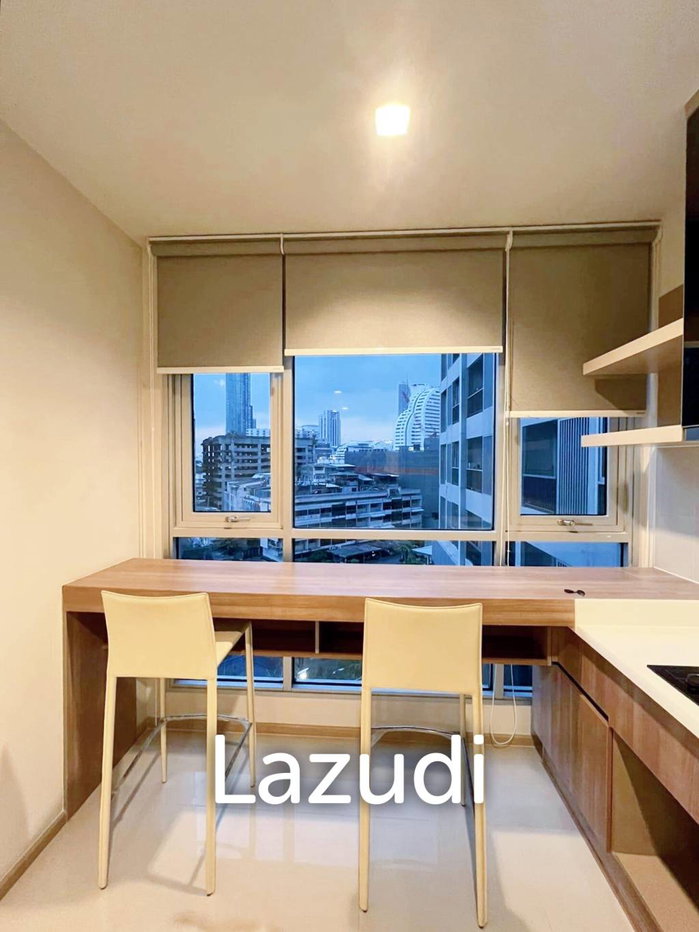 รูป 1 Bed 1 Bath 45 SQ.M Rhythm Sathorn - รูปที่ 6/12