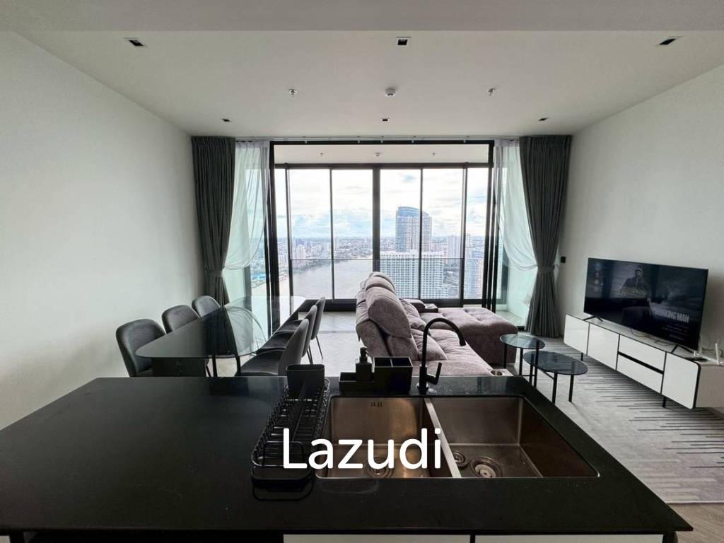 รูป 2 Bed 2 Bath 80 SQ.M Chapter Charoennakorn-Riverside - รูปที่ 2/14