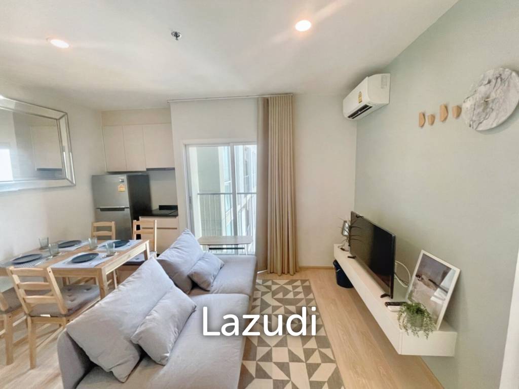 รูป 1 Bed 1 Bath 49 SQ.M Noble Revolve Ratchada 2 - รูปที่ 1/10