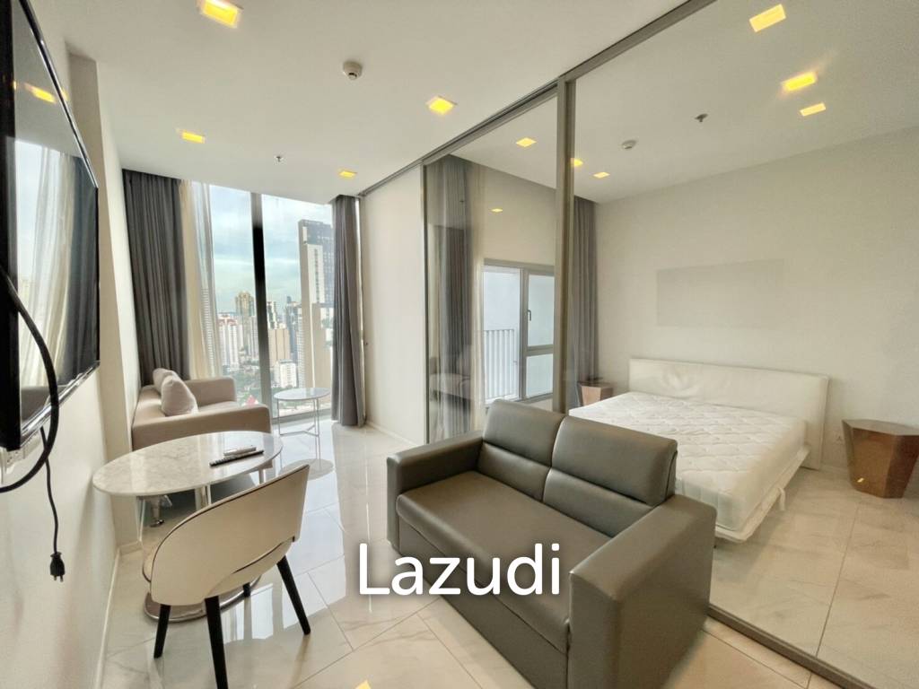 รูป 34 sqm High Floor Studio Condo at Hyde Sukhumvit 11 Khlong Toei Nuea - รูปที่ 2/6