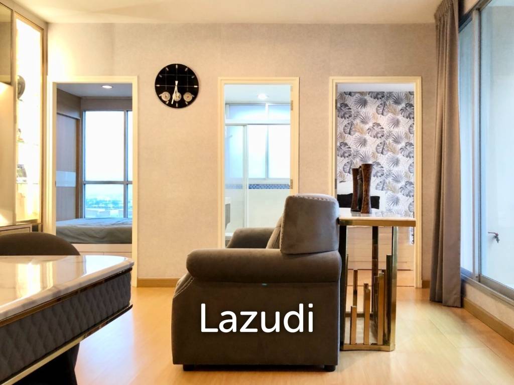 รูป 60 sqm 2 Bed high floor condo Life @ Sukhumvit 65 - รูปที่ 5/20