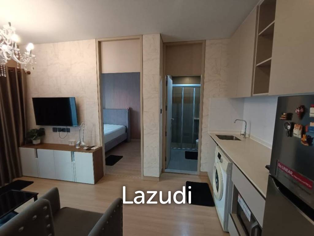 รูป 47 sqm high floor condo Lumpini Suite Phetchaburi-Makkasan Bangkok - รูปที่ 6/16