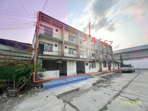 อาคารพาณิชย์ 98 ตร.วา กระทุ่มแบน สมุทรสาคร 6.7M