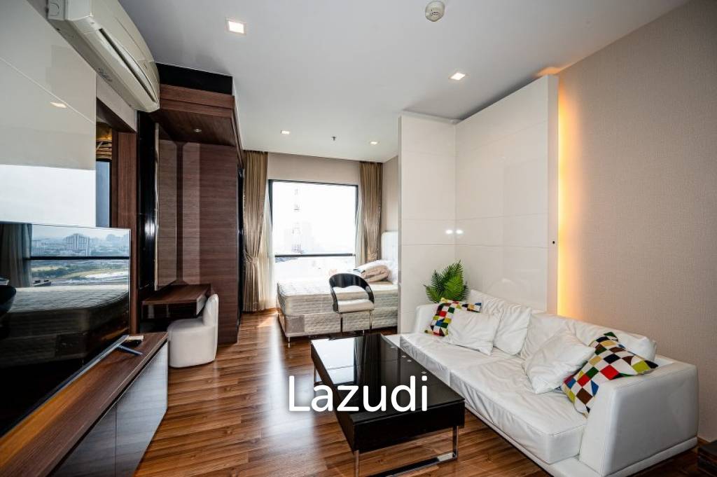 รูป 1 Bed Studio 1 Bathroom 31.13 Sq.m Ivy Ampio - รูปที่ 3/8