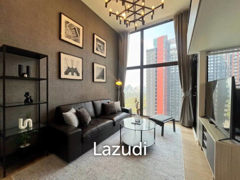 34 sqm high-floor condo at Chewathai Residence Asoke Makkasan Bangkok