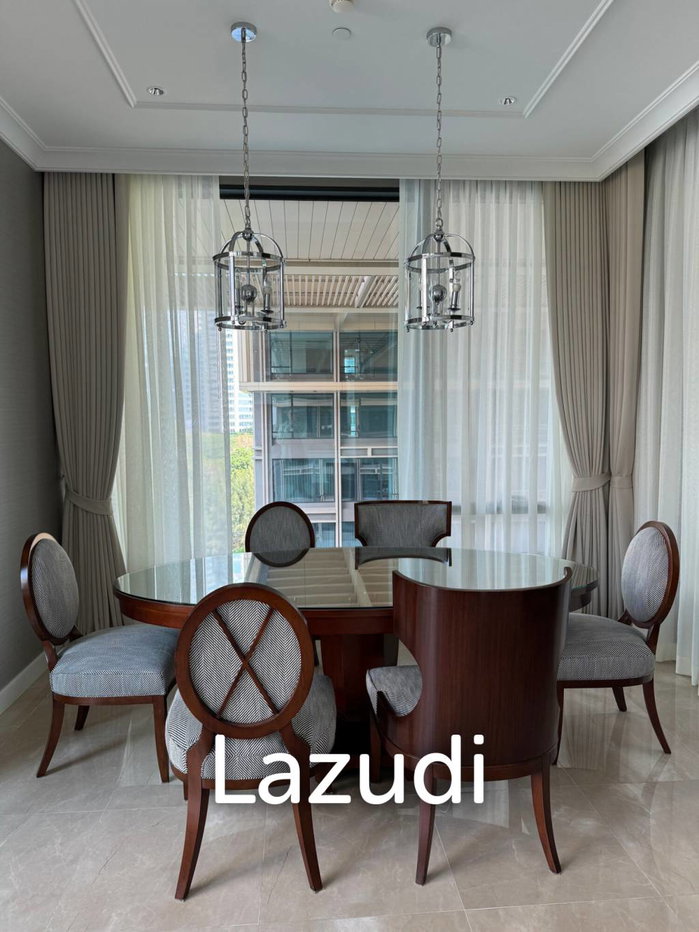 รูป 154 sqm luxury 2 bedroom condo Sindhorn Residence Lumpini Bangkok - รูปที่ 3/13