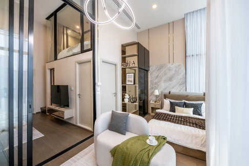 P-48197 | Park Origin Ratchathewi 🔥 Luxury Duplex Condo Near BTS Ratchathewi – Ready to Move In! 🔥Line ID: @easythaihome | 085-592-2897