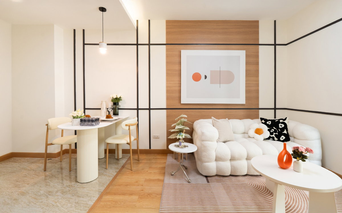 รูป R203 ขายด่วน  JRY Condo Rama 9  เฟอร์ครบ พร้อมลากกระเป๋าเข้าอยู่ได้เลย ราคาเพียง 2.79 ล้านบาท - รูปที่ 7/15