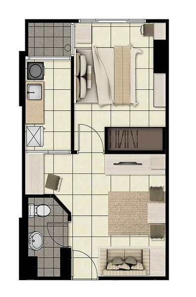รูป A034142 Condominium Kensington Bearing Sukhumvit 107 - รูปที่ 8/8