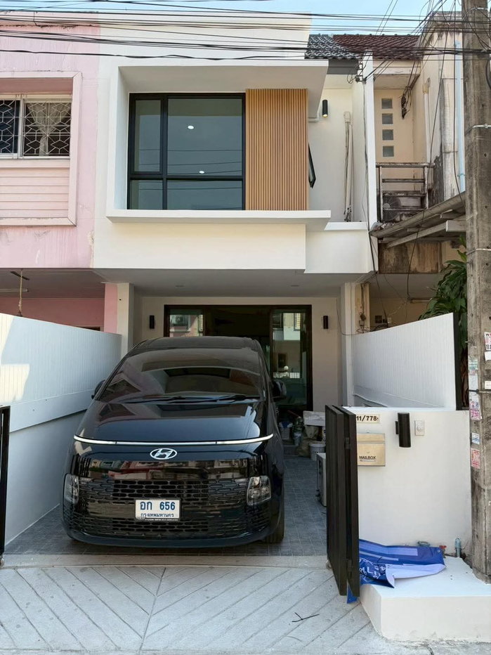 รูป S2983 ขายทาวน์โฮม 2 ชั้น หมู่บ้านเฟิสท์โฮม วัชรพล ใกล้ทางด่วน ตลาดถนอมมิตร - รูปที่ 34/34