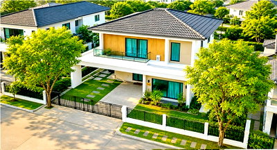 บ้านเดี่ยวให้เช่า : แยกสุขาภิบาล 5 สายไหม คลองสามวา 60 ตร.ว. คฤหาสน์ บ้านเดี่ยว2ชั้น 4 นอน 5 น้ำ ใกล้รร.วัดหนองใหญ่ 1.2 กม. บ้านหรูพร้อมอยู่
