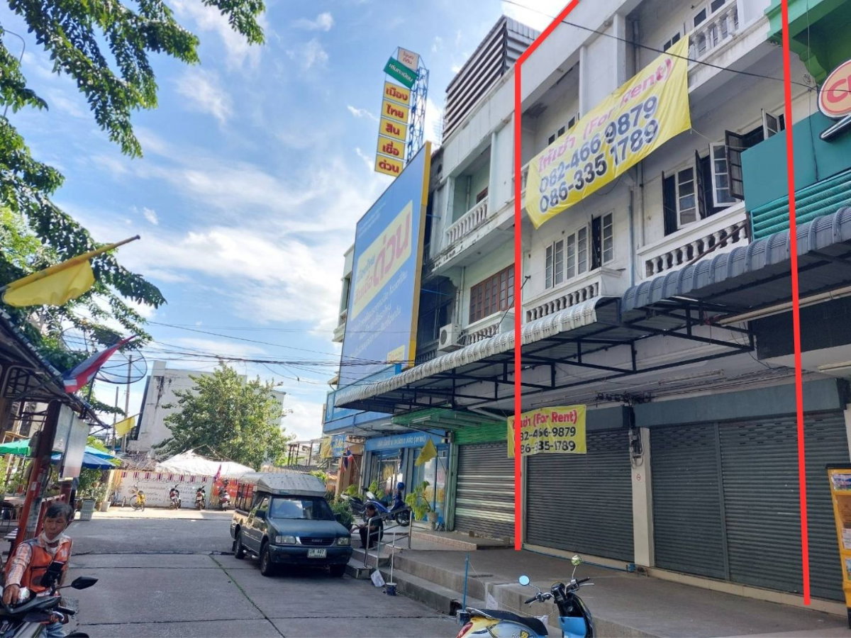 รูป อาคารพาณิชย์ 3 ชั้นครึ่ง 2 คูหา หมู่บ้านธนินทร ย่านดอนเมือง ตึกติดถนนใหญ่ วิภาวดีรังสิต 35  - รูปที่ 1/52