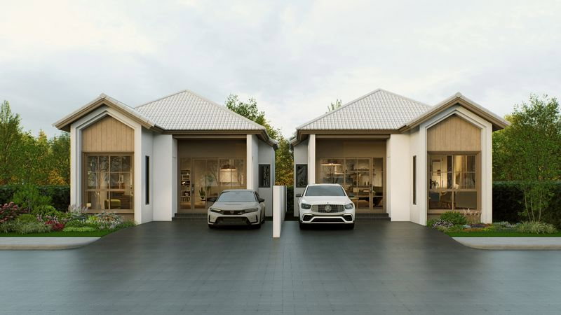 รูป ขายบ้านแฝดมือหนึ่ง ซอยโรงน้ำพริก ศรีราชา - รูปที่ 5/9