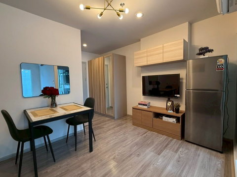 😊🙏Regent Home Bangna ขนาดห้อง: 1 Bedroom (28 ตรม) 🛏️ห้องตกแต่งสวย พร้อมเข้าอยู่ 🏢อาคาร A ชั้น 26 ค่าเช่า(Rental Fee) : 10,500 Baht/month❗