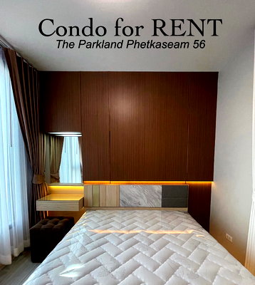 Condos for rent : 📍 For Rent: The Parkland Phetkasem 56 Stunning views, relaxing ambiance, perfect for unwinding (DSAA1056)