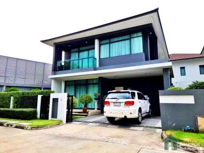 บ้านเดี่ยวให้เช่า : ให้เช่าบ้านเดี่ยวห้องมุม 4 ห้องนอน เศรษฐสิริ กรุงเทพกรีฑา
