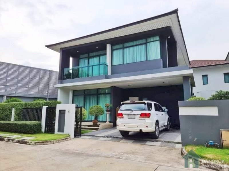 Houses for rent : Setthasiri Krungthep Kreetha | Detached 4 Bed House walk to Brighton College