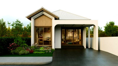 ขายบ้านแฝด : ขายบ้านแฝดมือหนึ่ง ซอยโรงน้ำพริก ศรีราชา