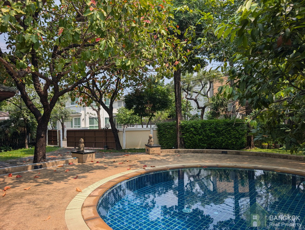 รูป ขายบ้านเดี่ยวขนาดใหญ่ ม.บ้านลาดพร้าว พร้อมอาคาร 3 หลังและสระว่ายน้ำ - รูปที่ 23/23