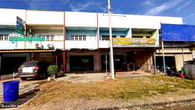 อาคารพาณิชย์ กระบี่ : อาคารพาณิชย์ 37.4 ตร.วา เหนือคลอง กระบี่ 3.2M